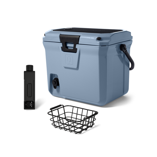 BrüTank 20-Quart Grab + Go Cooler Bundle | Denim