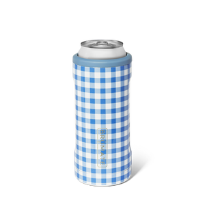Hopsulator Slim | Capri Gingham | 12oz Slim Cans