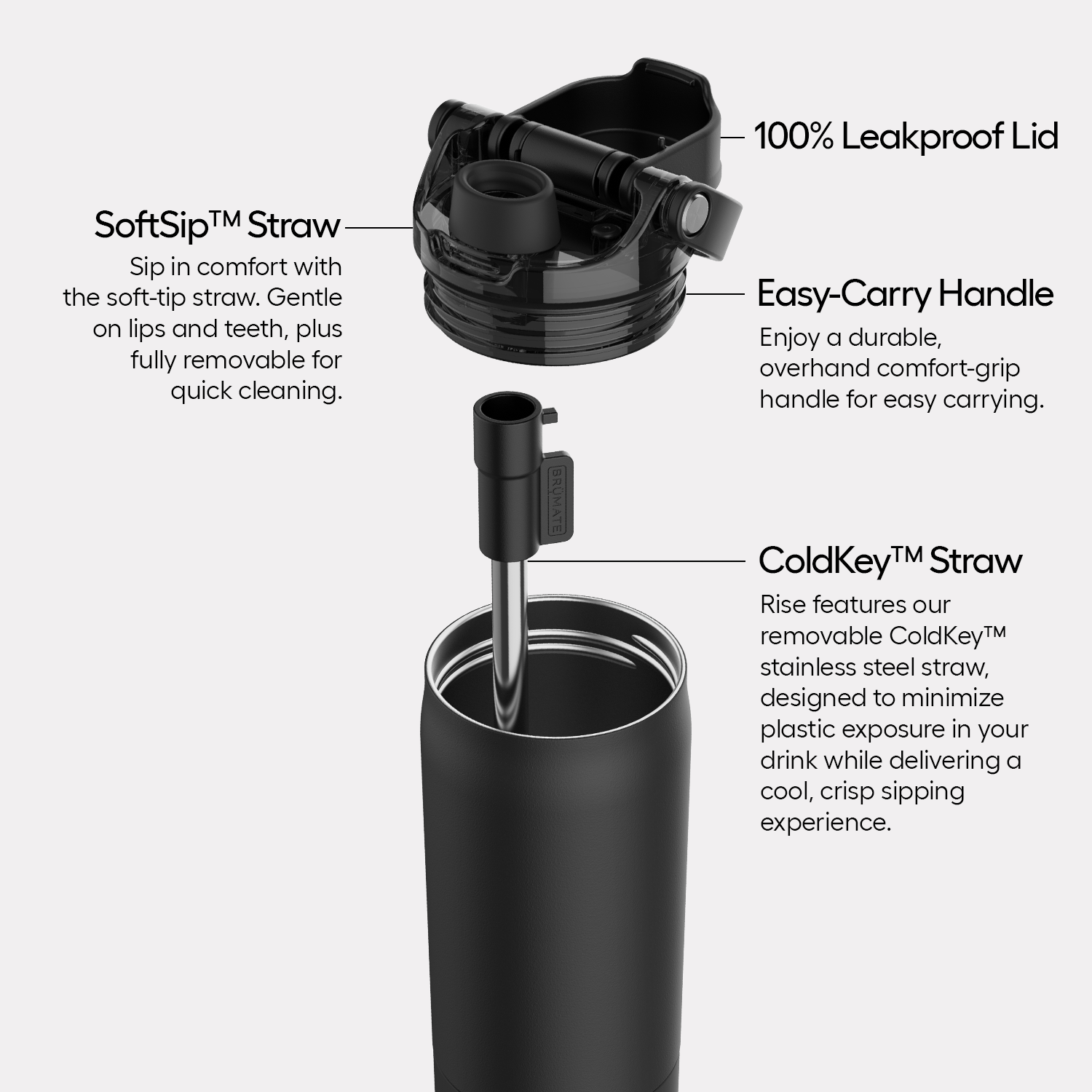 Rise 25oz | Onyx Leopard