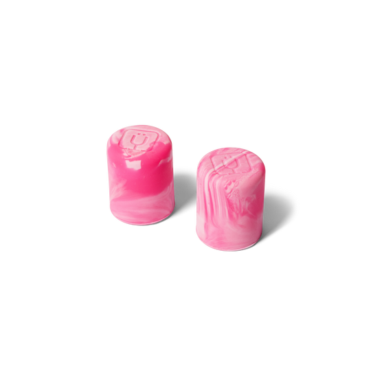 Magnetic Straw Cover | Pink Swirl | 2-Pack